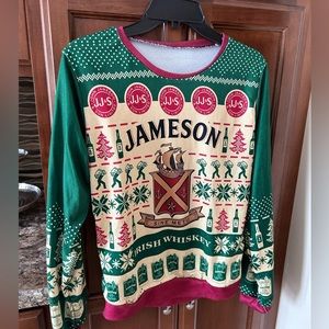 Jameson Irish Whiskey sweatshirt. Nylon/polyester. XS